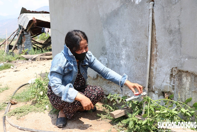 Nhiều người dân ở Khánh Hòa thiếu nước sạch mùa nắng nóng- Ảnh 1.