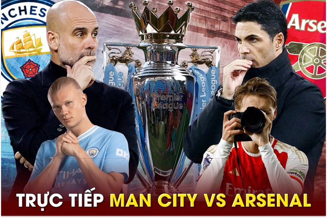 Kênh và link xem trực tiếp Man City đấu Arsenal ngày 19/4- Ảnh 1.