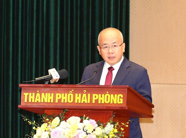 Ông Đỗ Thành Trung làm Chủ tịch UBND TP Hải Phòng- Ảnh 1.