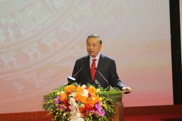 Tổng Bí thư, Chủ tịch nước Tô Lâm dự Lễ Kỷ niệm 120 năm Ngày sinh Tổng Bí thư Hà Huy Tập- Ảnh 2.