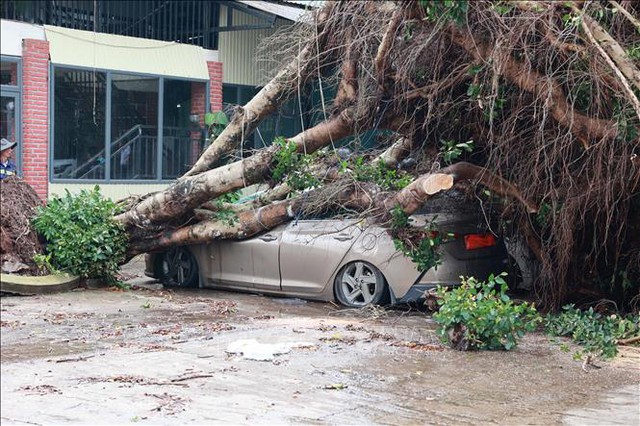 Những khu vực có dông lốc mạnh nhất trong ngày 23/4 do không khí lạnh tác động- Ảnh 1.