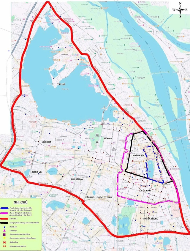 Hà Nội dự kiến cấm xe máy xăng theo giờ tại vùng lõi từ 1/7- Ảnh 2.
