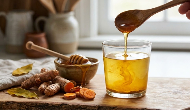 Uống nghệ mật ong: Lợi ích và rủi ro tiềm ẩn- Ảnh 1.
