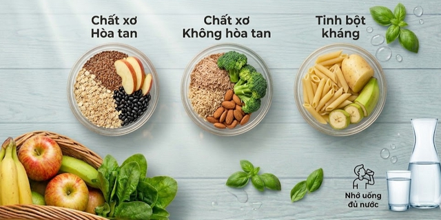 Có 2 hay 3 loại chất xơ thiết yếu và tại sao cần bổ sung đủ?- Ảnh 1.