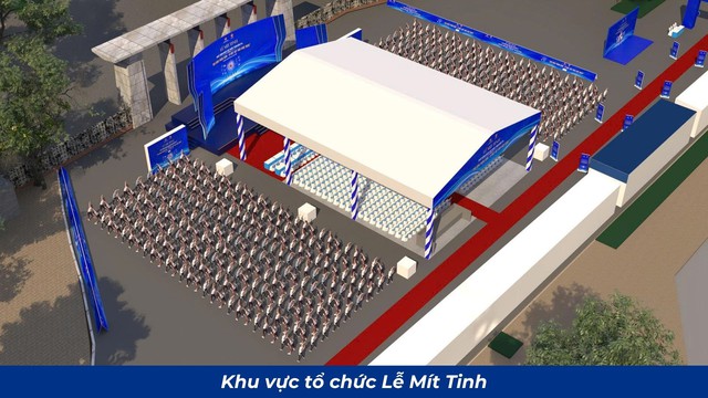Hé lộ không gian Lễ mít tinh Ngày Sức khỏe toàn dân 7/4 lần đầu tiên- Ảnh 3.