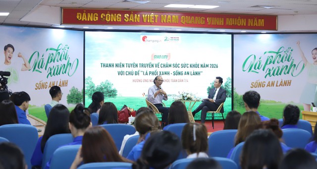 Ngày Sức khỏe toàn dân 7/4: Giữ 'lá phổi xanh' để sống an lành mỗi ngày- Ảnh 1. Ngày Sức khỏe toàn dân 7/4: Giữ 'lá phổi xanh' để sống an lành mỗi ngày- Ảnh 1.
