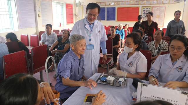 Ngày Sức khỏe toàn dân 7/4: Hơn 300 người dân Hà Tĩnh được khám, tư vấn sức khỏe miễn phí- Ảnh 6.