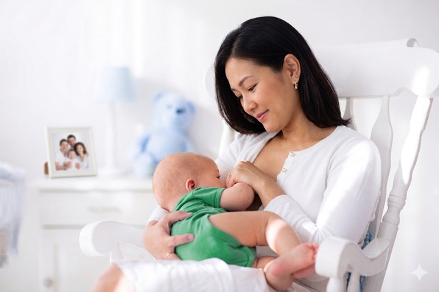 11 bí quyết giúp tăng lượng sữa mẹ tự nhiên- Ảnh 1. 11 bí quyết giúp tăng lượng sữa mẹ tự nhiên- Ảnh 1.