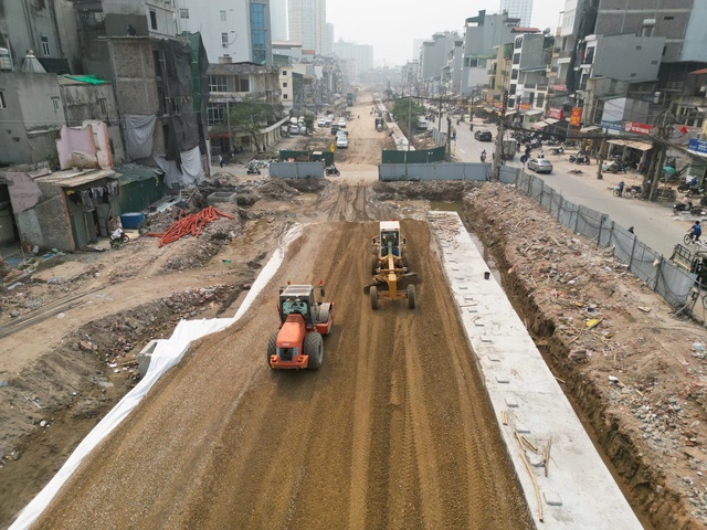 Vành đai 1 dần lộ diện sau 3 tháng thi công- Ảnh 3.