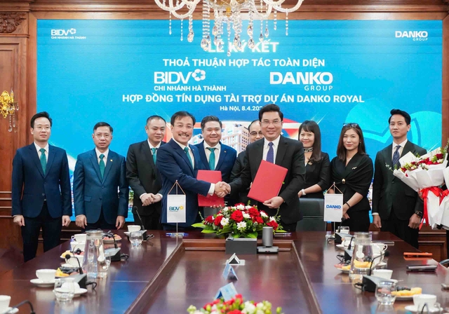 Danko Group 'bắt tay' BIDV: Bảo chứng vàng cho tiến độ Danko Royal- Ảnh 1. Danko Group 'bắt tay' BIDV: Bảo chứng vàng cho tiến độ Danko Royal- Ảnh 1.