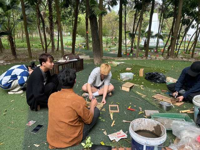 Sống chậm trong không gian xanh ở Vườn thực vật Hà Nội- Ảnh 4. Sống chậm trong không gian xanh ở Vườn thực vật Hà Nội- Ảnh 4.