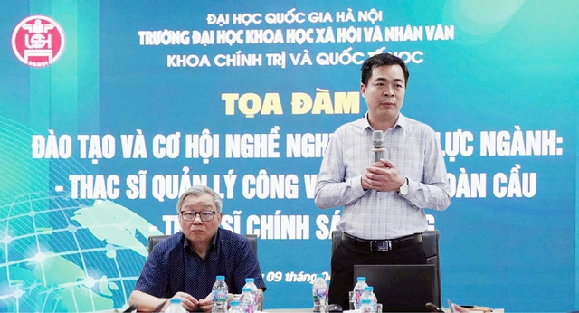 Đào tạo nhân lực chất lượng cao ngành Chính sách công và Quản lý công, quản lý toàn cầu- Ảnh 1.