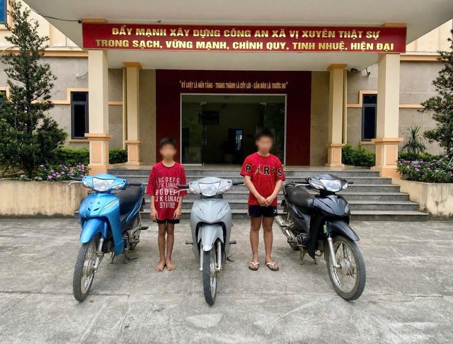 Mới 13 tuổi đã gây ra hàng loạt vụ trộm xe máy- Ảnh 1.