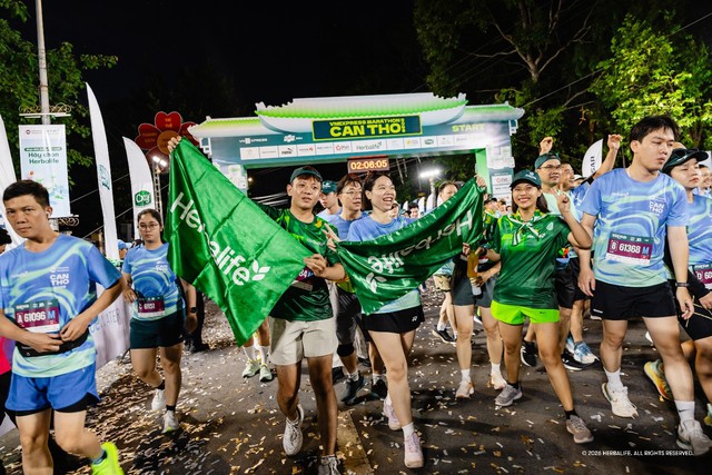 Herbalife Việt Nam tiếp tục đồng hành cùng Giải chạy VnExpress Marathon tại Thành phố Cần Thơ nhằm khuyến khích lối sống năng động và lành mạnh- Ảnh 4.