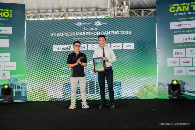 Herbalife Việt Nam tiếp tục đồng hành cùng Giải chạy VnExpress Marathon tại Thành phố Cần Thơ nhằm khuyến khích lối sống năng động và lành mạnh- Ảnh 5.
