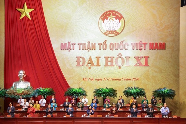 Khai mạc trọng thể Đại hội đại biểu MTTQ Việt Nam lần thứ XI- Ảnh 1.