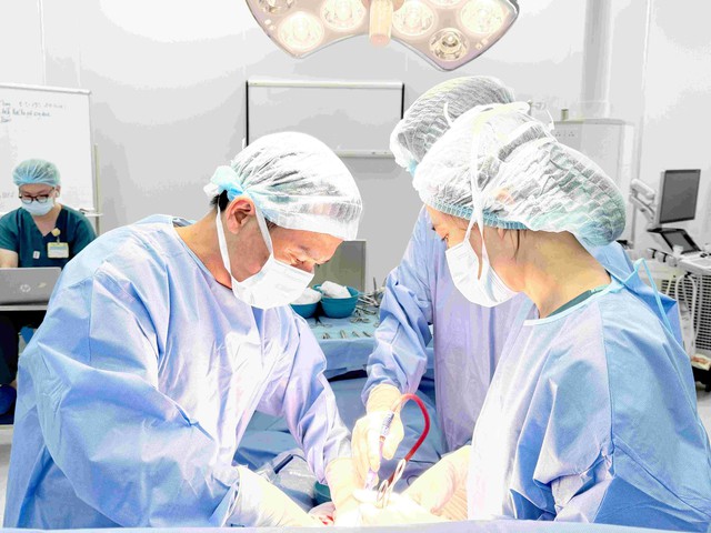 Vinmec Đà Nẵng loại bỏ thành công khối u to như thai 3 tháng gây biến dạng tử cung- Ảnh 1.