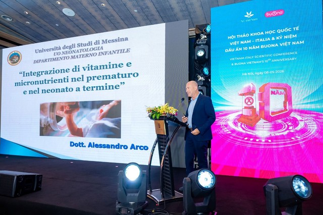 Hội thảo Khoa học Quốc tế Việt Nam Italy: Bước tiến mới trong sơ sinh học và dấu ấn 10 năm Buona Việt Nam- Ảnh 1.