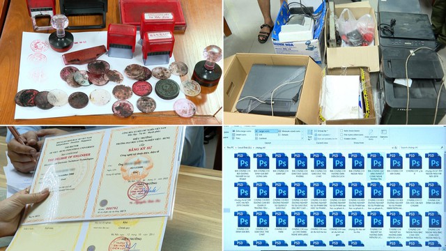 Nhiều bằng kỹ sư, cử nhân được 'cấp' bởi ổ nhóm làm giả tài liệu- Ảnh 2. Nhiều bằng kỹ sư, cử nhân được 'cấp' bởi ổ nhóm làm giả tài liệu- Ảnh 2.
