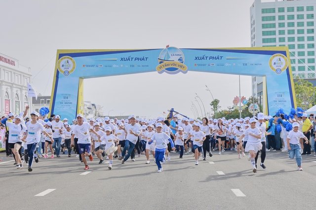 12.465 vận động viên tham gia S-Race Cà Mau, lan tỏa tinh thần 'Vì tầm vóc Việt'- Ảnh 1.