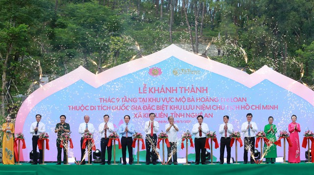 Thác 9 tầng – Dấu ấn tri ân nơi quê hương Chủ tịch Hồ Chí Minh- Ảnh 1.