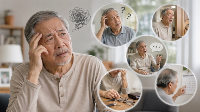 Những dấu hiệu sa sút trí tuệ ở người già dễ bị gia đình bỏ qua- Ảnh 1. Những dấu hiệu sa sút trí tuệ ở người già dễ bị gia đình bỏ qua- Ảnh 1.