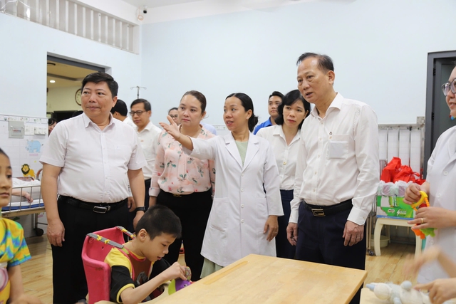 TPHCM: Nhiều đơn vị cam kết hỗ trợ thiết thực cho Trung tâm chăm sóc trẻ khuyết tật- Ảnh 1. TPHCM: Nhiều đơn vị cam kết hỗ trợ thiết thực cho Trung tâm chăm sóc trẻ khuyết tật- Ảnh 1.