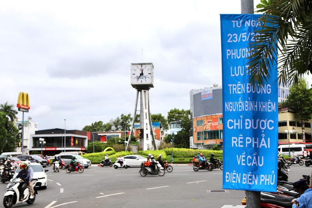 TPHCM điều chỉnh giao thông tại vòng xoay Điện Biên Phủ - Nguyễn Bỉnh Khiêm từ ngày 23/5- Ảnh 3. TPHCM điều chỉnh giao thông tại vòng xoay Điện Biên Phủ - Nguyễn Bỉnh Khiêm từ ngày 23/5- Ảnh 3.