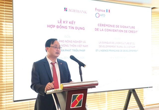 Agribank ký kết Hợp đồng tín dụng Hạn mức tài chính khí hậu với Cơ quan Phát triển Pháp- Ảnh 2. Agribank ký kết Hợp đồng tín dụng Hạn mức tài chính khí hậu với Cơ quan Phát triển Pháp- Ảnh 2.