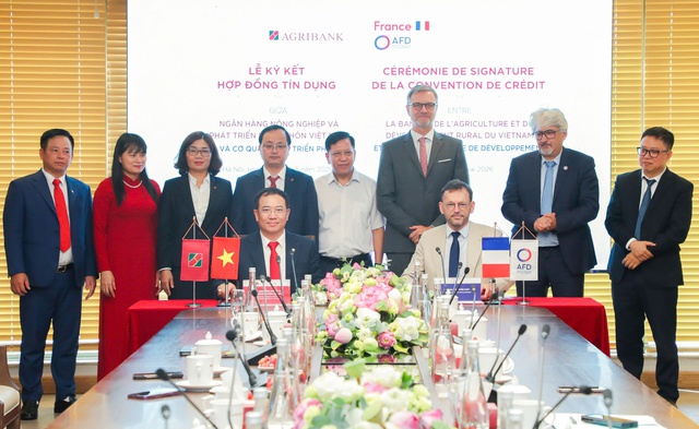Agribank ký kết Hợp đồng tín dụng Hạn mức tài chính khí hậu với Cơ quan Phát triển Pháp- Ảnh 3. Agribank ký kết Hợp đồng tín dụng Hạn mức tài chính khí hậu với Cơ quan Phát triển Pháp- Ảnh 3.
