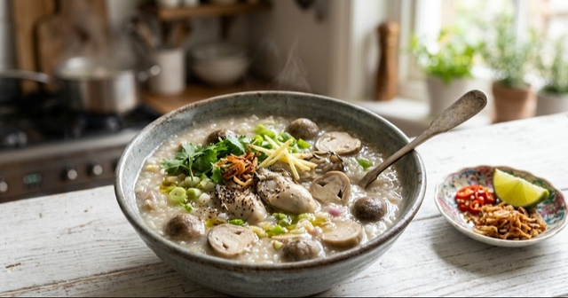 Cách nấu 3 món cháo ngon miệng, đủ chất, dễ tiêu trong những ngày nắng nóng- Ảnh 3. Cách nấu 3 món cháo ngon miệng, đủ chất, dễ tiêu trong những ngày nắng nóng- Ảnh 3.