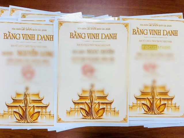 Cuộc thi Hoa khôi Di sản quốc gia 2026 bị xử phạt vì tổ chức không phép- Ảnh 1. Cuộc thi Hoa khôi Di sản quốc gia 2026 bị xử phạt vì tổ chức không phép- Ảnh 1.