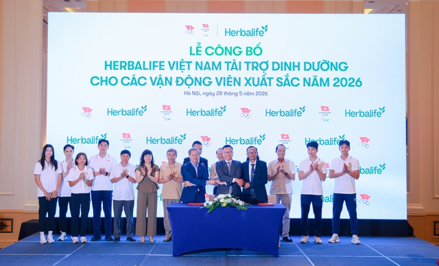 Herbalife tiếp tục đồng hành tài trợ dinh dưỡng cho các vận động viên xuất sắc Việt Nam- Ảnh 1.