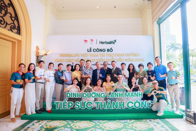 Herbalife tiếp tục đồng hành tài trợ dinh dưỡng cho các vận động viên xuất sắc Việt Nam- Ảnh 2.
