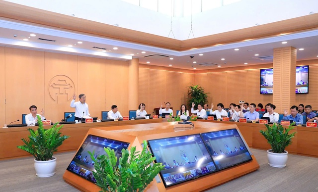 Hà Nội xem xét dự thảo đề án triển khai thí điểm mô hình xã, phường 'Xã hội chủ nghĩa'- Ảnh 1.