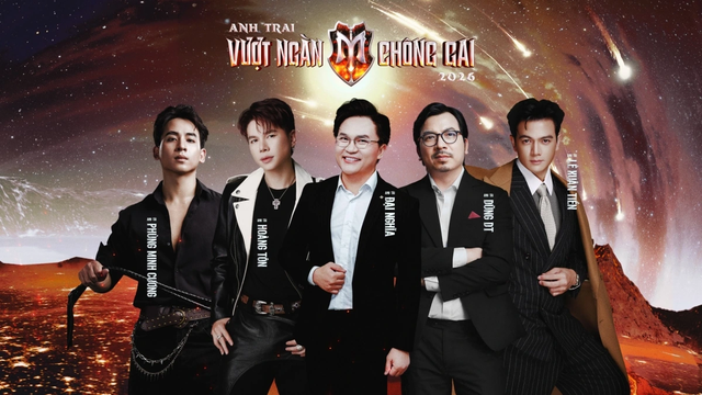 5 anh tài đầu tiên của 'Anh trai vượt ngàn chông gai' mùa 2 chính thức lộ diện- Ảnh 1.