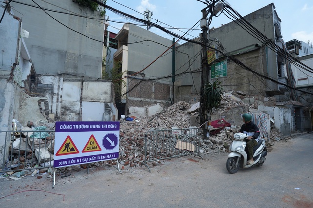 Hiện trạng khu vực GPMB phục vụ Vành đai 2,5 qua phường trung tâm Hà Nội- Ảnh 11.