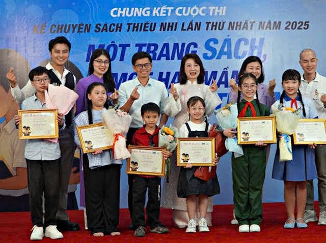 Lan tỏa văn hóa đọc từ cuộc thi kể chuyện sách thiếu nhi- Ảnh 1.