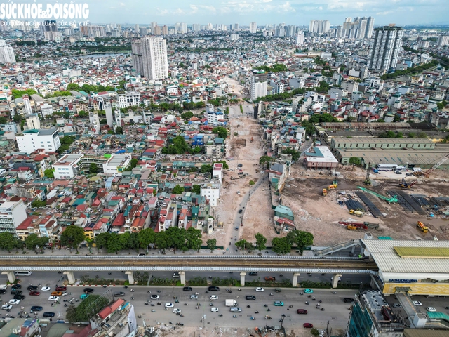 Cận cảnh một đoạn đường Vành đai 2,5 sắp thông xe tạm trong tháng 6- Ảnh 10.