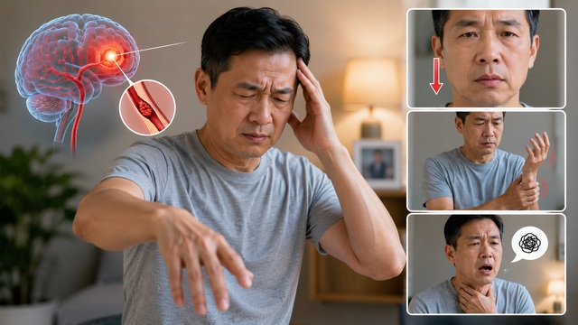 Nguy hiểm khi dấu hiệu đột quỵ xuất hiện rồi biến mất trong vài phút- Ảnh 1. Nguy hiểm khi dấu hiệu đột quỵ xuất hiện rồi biến mất trong vài phút- Ảnh 1.