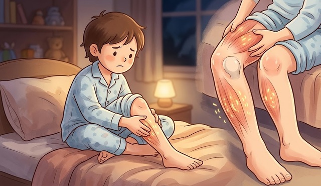 Dấu hiệu đặc trưng khi trẻ đau tăng trưởng
- Ảnh 1.