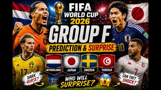 Lịch thi đấu World Cup 2026 bảng F: Hà Lan, Nhật Bản, Thụy Điển, Tunisia - Ảnh 1.