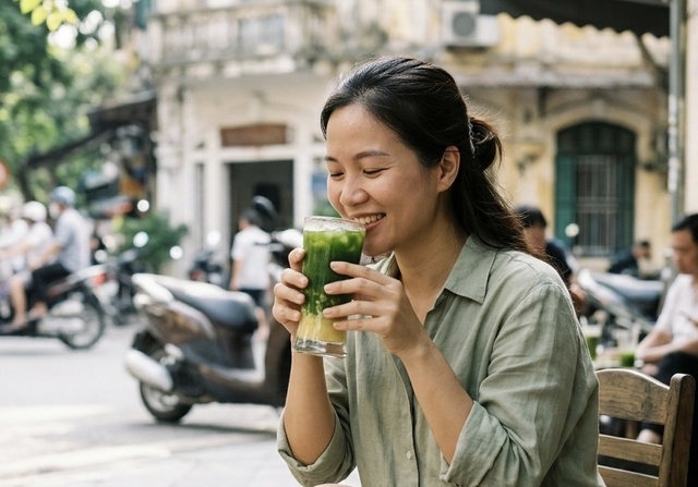 Bí quyết làm nước rau má đậu xanh giải nhiệt mùa hè- Ảnh 1. Bí quyết làm nước rau má đậu xanh giải nhiệt mùa hè- Ảnh 1.