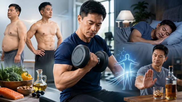 Vì sao đàn ông dễ béo bụng sau tuổi 35?- Ảnh 2. Vì sao đàn ông dễ béo bụng sau tuổi 35?- Ảnh 2.