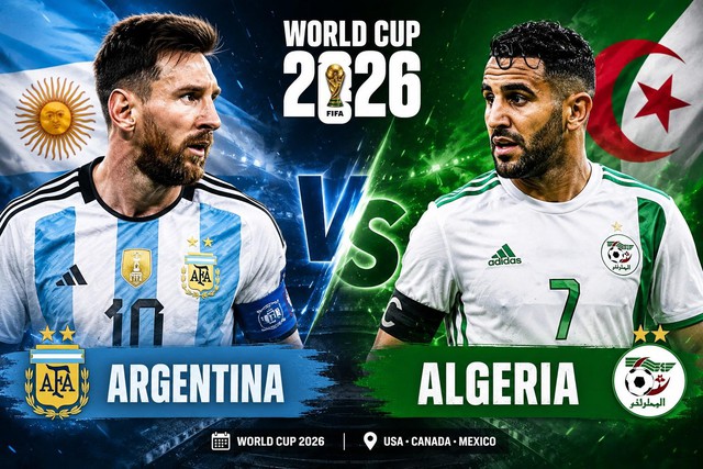 Nhận định, dự đoán tỷ số Argentina vs Algeria: Đương kim vô địch thị uy sức mạnh- Ảnh 1. Nhận định, dự đoán tỷ số Argentina vs Algeria: Đương kim vô địch thị uy sức mạnh- Ảnh 1.