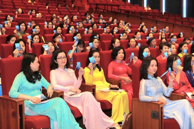 Thứ trưởng Nguyễn Thị Liên Hương trúng cử vào Ban Chấp hành Trung ương Hội LHPN Việt Nam- Ảnh 1. Thứ trưởng Nguyễn Thị Liên Hương trúng cử vào Ban Chấp hành Trung ương Hội LHPN Việt Nam- Ảnh 1.