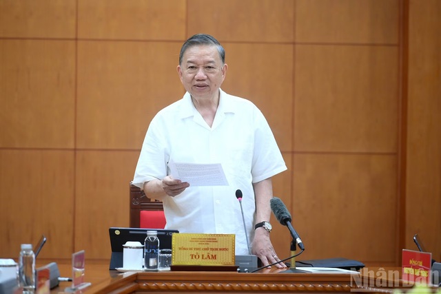 Toàn văn phát biểu của Tổng Bí thư, Chủ tịch nước Tô Lâm tại cuộc họp Ban Chỉ đạo tổng kết 100 năm Đảng lãnh đạo cách mạng- Ảnh 1. Toàn văn phát biểu của Tổng Bí thư, Chủ tịch nước Tô Lâm tại cuộc họp Ban Chỉ đạo tổng kết 100 năm Đảng lãnh đạo cách mạng- Ảnh 1.