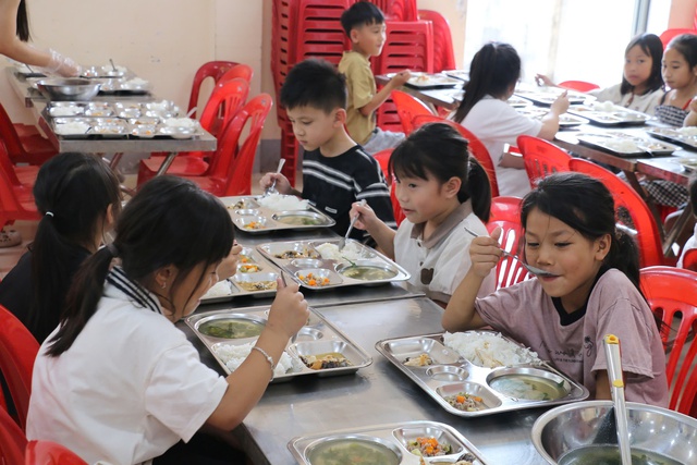 Đừng để mọi đứa trẻ ăn chung một khay cơm bán trú - Ảnh 1.