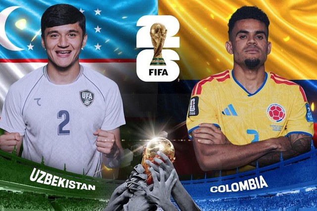Kênh và link xem trực tiếp Uzbekistan vs Colombia - World Cup 2026 ngày 18/6- Ảnh 1. Kênh và link xem trực tiếp Uzbekistan vs Colombia - World Cup 2026 ngày 18/6- Ảnh 1.