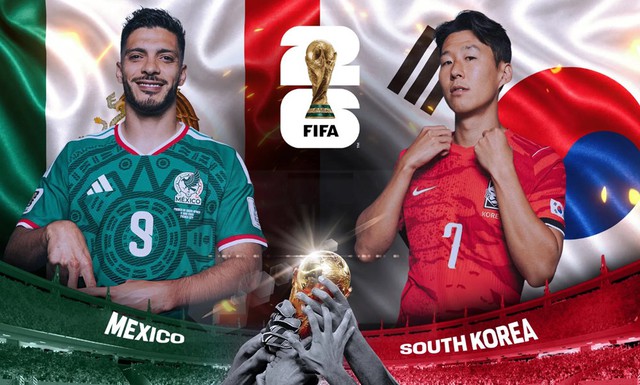 Lịch thi đấu bóng đá hôm nay ngày 18/6 - 19/6: World Cup 2026 bảng A, B lượt 2- Ảnh 1. Lịch thi đấu bóng đá hôm nay ngày 18/6 - 19/6: World Cup 2026 bảng A, B lượt 2- Ảnh 1.